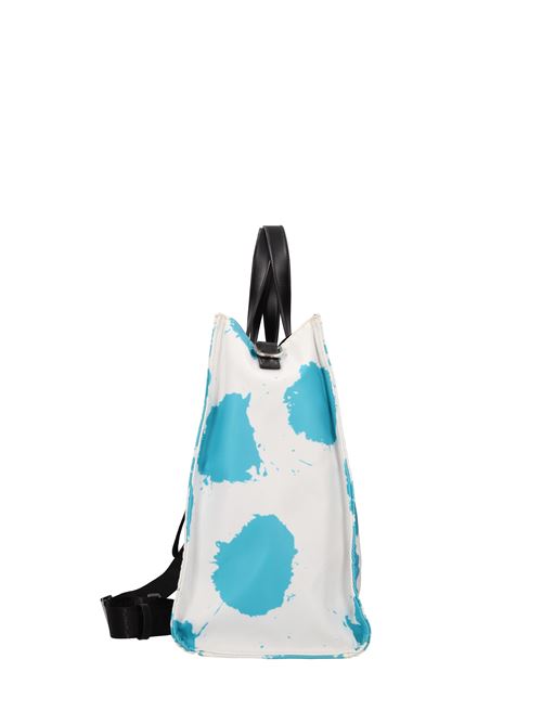 Borsa in pelle e tessuto REBELLE BY GEORGETTE POLIZZI | GEORGETTE ELECTRAGE24BIANCO